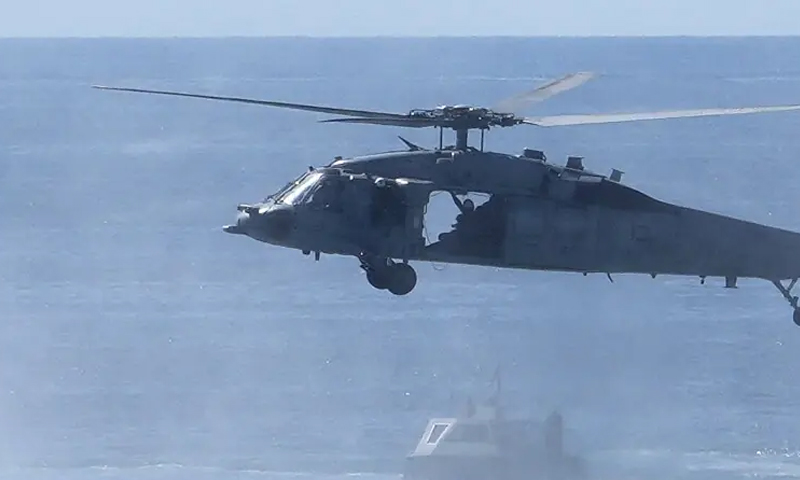 navy helicopter crash south china sea